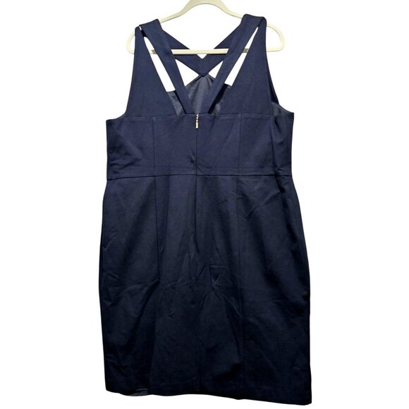 Christian Siriano For Lane Bryant Black Sleeveless Dress 24 - Picture 3 of 12